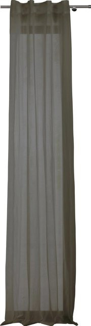 mydeco Schlaufenschal Pure Grau, halbtransparent, B: 300 cm, H: 135 cm - Bild 1