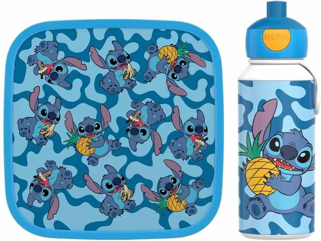 Mepal Lunchset Campus XL Blue mit Besteck und Unterteilungen, auslaufsicher - Bild 1