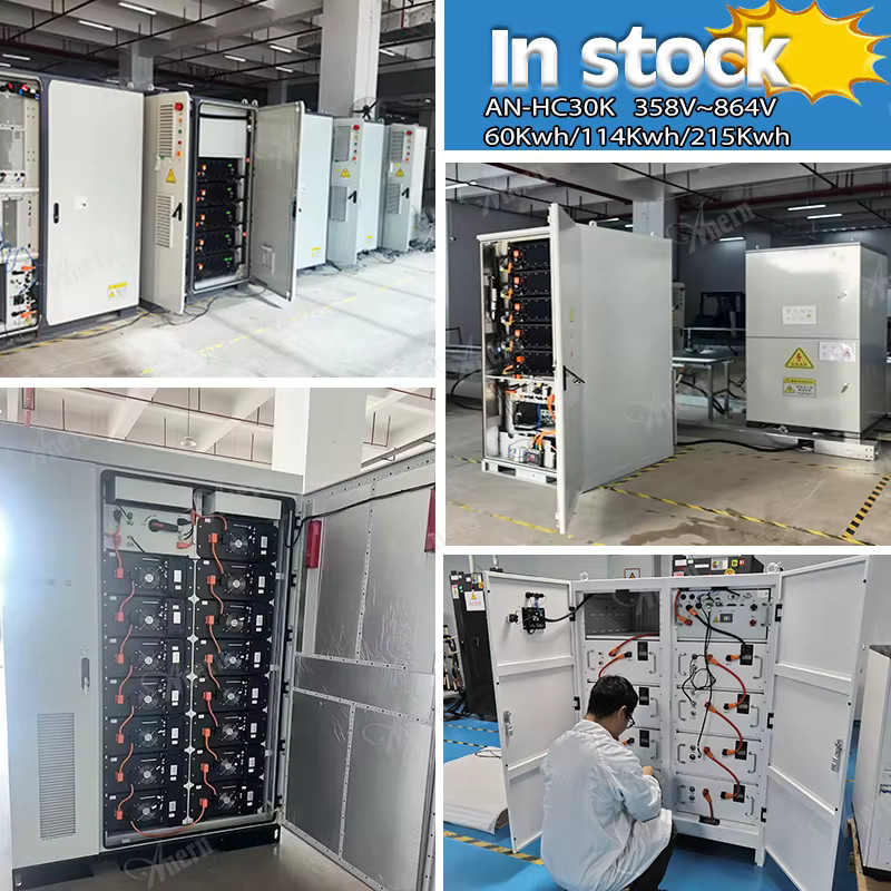 Anern Lithium-Batterie Hochspannung 60kWh für Solarsystem Speicherbatterie in Weiß - Bild 3