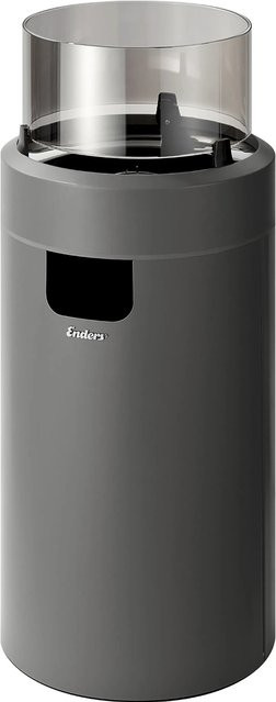 Enders Gas-Feuerstelle Nova LED in Grey-Black mit Glaselement - Bild 1