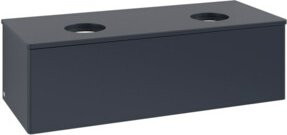 V&B Waschtischunterschrank Antao mit Beleuchtung, Blau lackiert, B/T/H: 120 x 50 x 50 cm - Bild 1