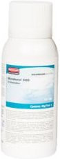 Rubbermaid Microburst-3000 Duftspender Nachfüllset Ice Age Fougère mit Zitrone und Minze, 12 Dosen, Weiß/Hellblau - Bild 1