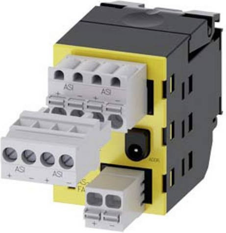 Siemens 3SU1400-1EC10-2AA0 Interface in Schwarz und Gelb, 36.1V, IP20, Kunststoff - Bild 1