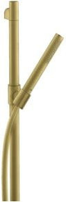 Hansgrohe Axor Starck Brause-Set mit Stabhandbrause und Regendusche in Brushed Brass - Bild 1