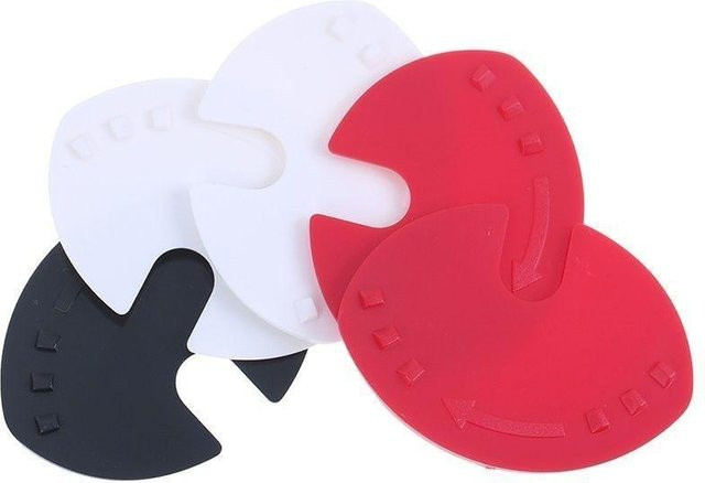 5 Stück Dosen-Umrüstdeckel von Love Home Garden in Rot, auslaufsichere Dosendeckel aus lebensmittelechtem Kunststoff zum Aufstecken auf Getränkedosen - Bild 1
