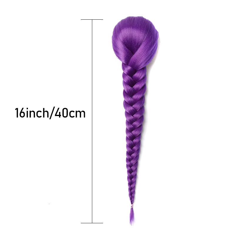 Horsepower star Fishbone Braid Pferdeschwanz-Haarverlängerung, synthetisch, Damen - Bild 2