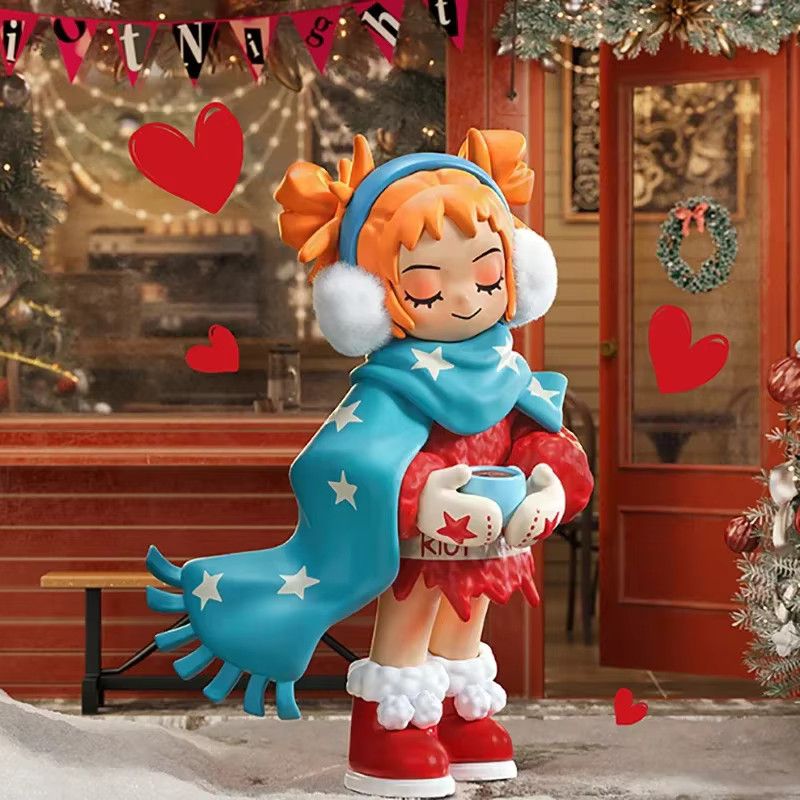 POPMART Lil Peach Riot Holiday Mixtape Series Blind Box Mystery Box mit einer niedlichen Anime-Figur in Multicolor als Desktop-Ornament - Bild 2