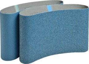 Zirkon-Gewebeband für Bandschleifer in Blau, B: 75 cm, H: 20 cm - Bild 1