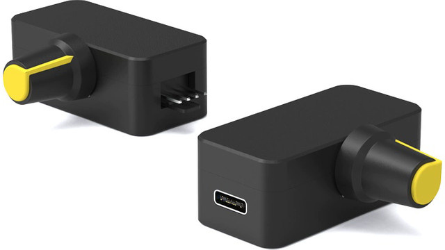 Angitu 3Pin Lüfterregler mit USB auf Type-C Anschluss für PWM Lüftergeschwindigkeitsregler in Schwarz - Bild 1