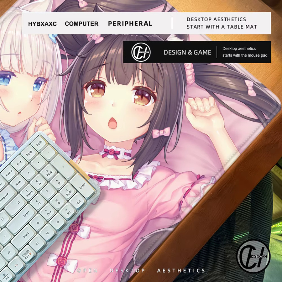 Mousepad XXL Home HD Nekopara Schreibtischmatte von HYBXAXC in Multicolour - Bild 5