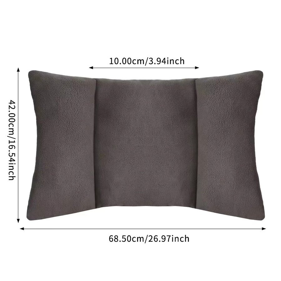 OOAGE Ergonomisches Lendenkissen in Grau zur Schmerzlinderung und Taillenstütze mit atmungsaktivem Design - Bild 5