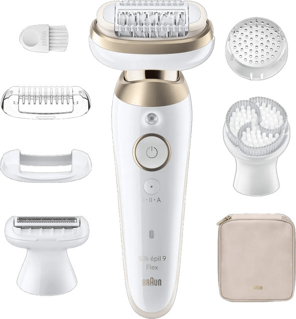 Braun Silk-epil 9 Flex 9-060 3D Gold, Weiß - Bild 1