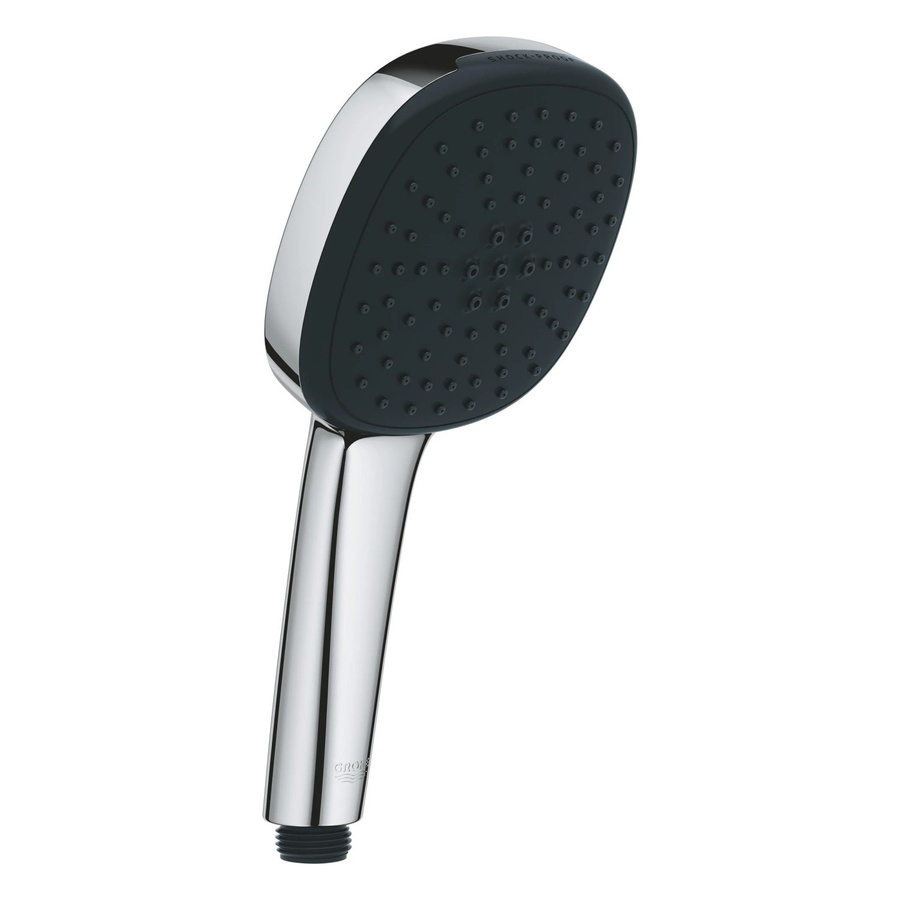 Grohe Duschbrause Vitalio Comfort 110 Handbrause in Chrom, Eckig mit 2 Strahlarten Rain und Jet sowie Quickfix und Anti-Kalk-Funktion - Bild 2