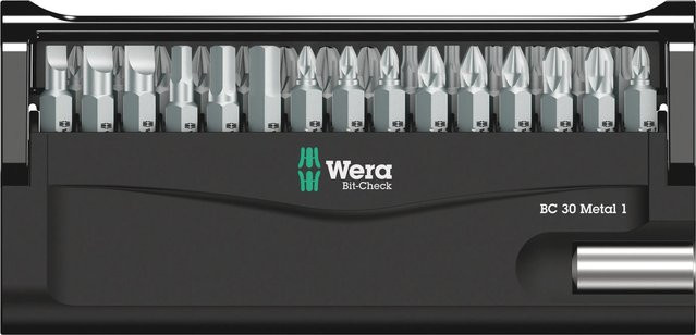Wera Bitset Check Metall 30-teilig mit Schraubendreher-Bits - Bild 1
