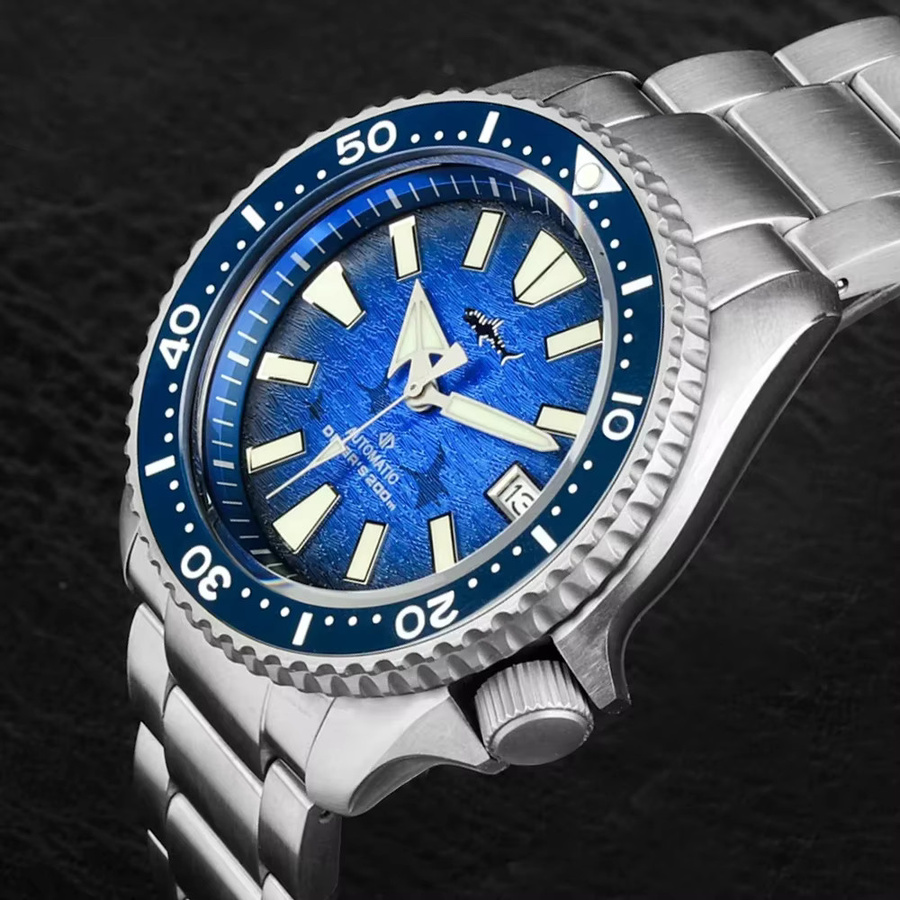 Heimdallr Taucheruhr, Titan, Automatik, Saphirglas, 20 ATM, Herren - Bild 3
