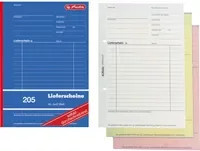 Herlitz Lieferschein A5 in Gelb, Pink oder Blau - Bild 1