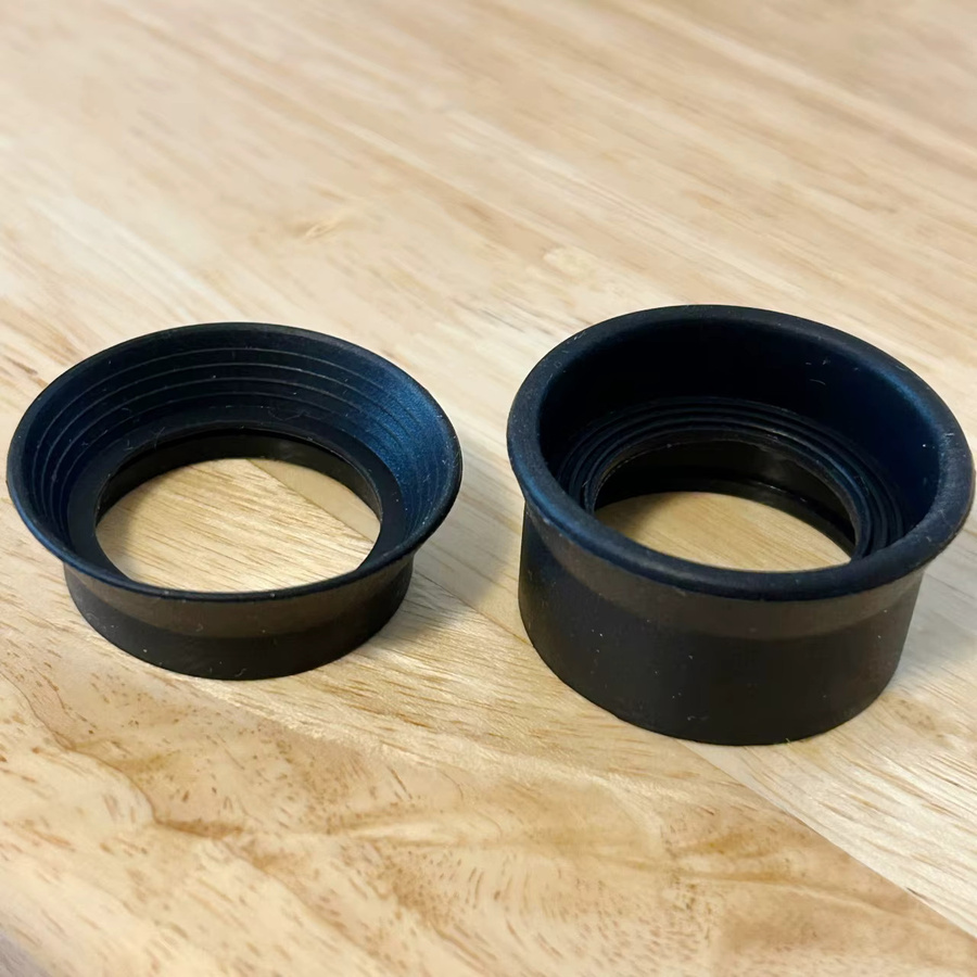 NYCRAY Augenmuschel-Schutz aus Gummi für Fernglas und Mikroskop, 2 Stück, Schwarz, Durchmesser: 29-33 mm - Bild 4