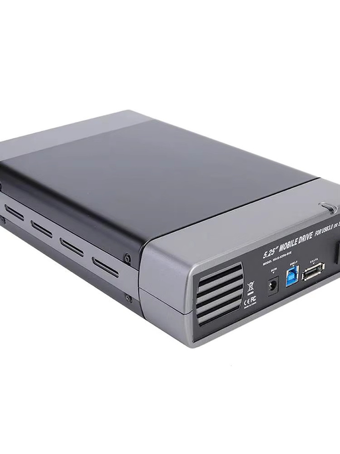 YiFanHeRong 5,25-Zoll-Gehäuse für externe Festplatten, USB 3.0 zu SATA-Festplattenbox zur Nutzung von DVD-Laufwerken - Bild 7