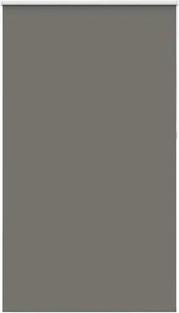 vidaXL Verdunkelungsrollo aus Polyester in Grau, B: 130 cm, H: 210 cm - Bild 1