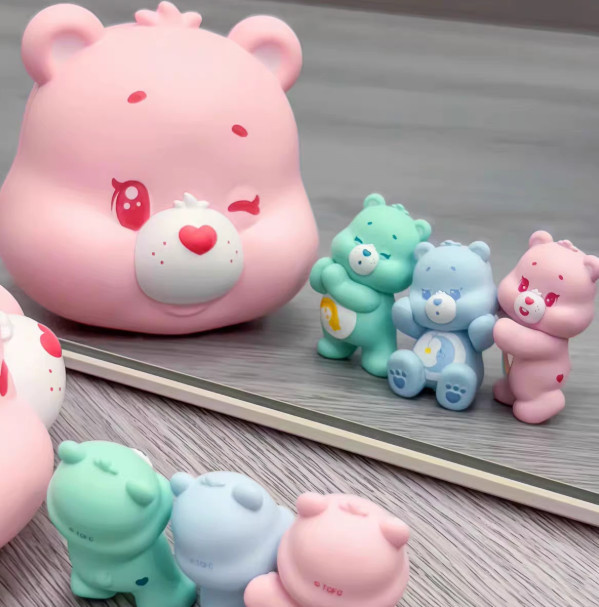 FUNISM Care Bears Micro Light Daily Series Blind Box, Bären-Perlen-Figuren, Einzelfigur - Bild 1