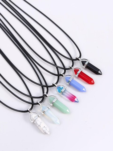 Lucky Star Jewelry Halsketten-Set, Kristall, Zirkonia, Silber, Messing, Unisex - Bild 1