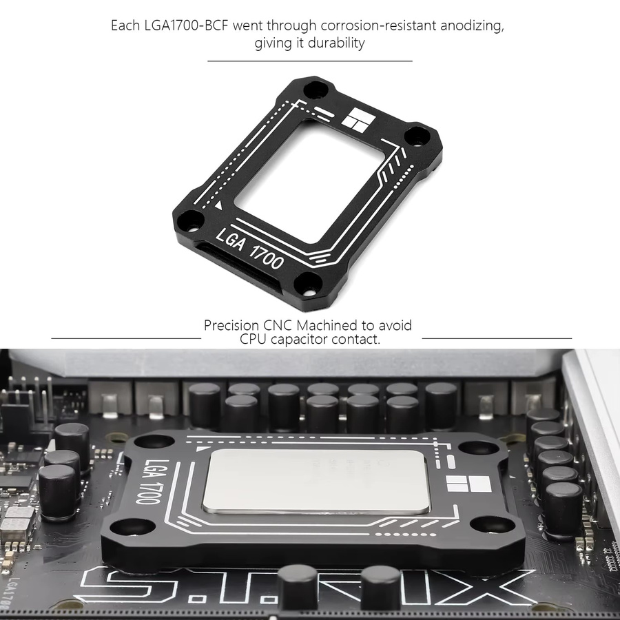 Thermalright LGA1700-BCF V2 CPU Anti-Bend Fixer Black für Intel 13. Generation - Bild 3