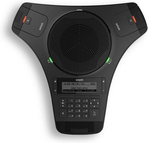 snom C520-WiMi VoIP-Konferenztelefon mit Bluetooth und DECT in Schwarz - Bild 2