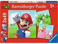Ravensburger Super Mario Kinderpuzzle aus Pappe für 5 Jahre - Bild 1