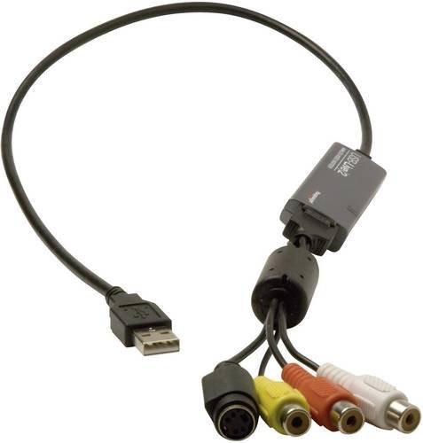 Hauppauge WIN TV USB-Live2 Video Grabber in Schwarz mit Video-Bearbeitungssoftware und Plug and Play Unterstützung - Bild 1