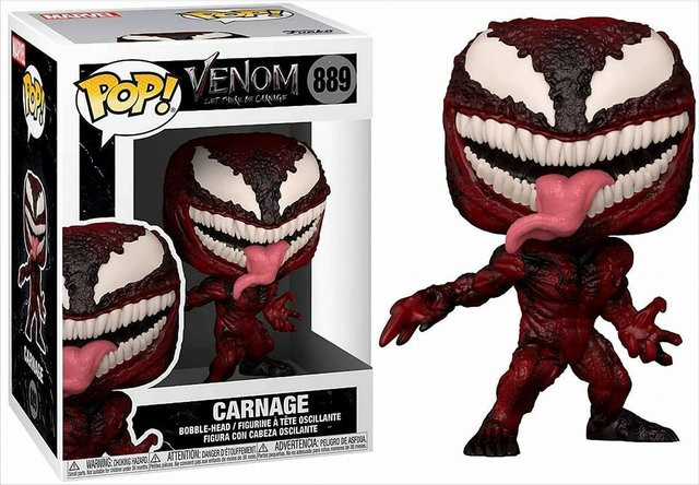 Funko Marvel Venom Carnage, Einzelfigur, Rot, Nicht für Kinder unter 3 Jahren - Bild 1