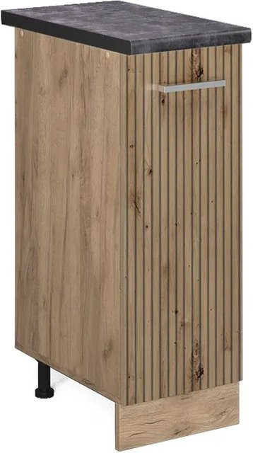 Vicco Apothekerschrank R-Line in Artisan-Eiche und Anthrazit mit Scharniertüren - Bild 1