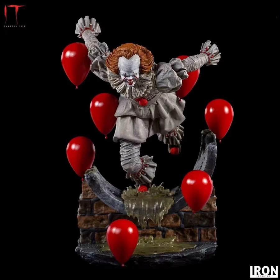 Iron Studios Stephen King's It Pennywise, Actionfigur, PVC-Statue - Bild 2