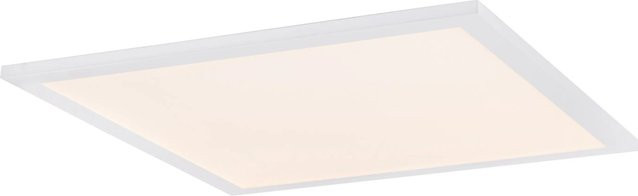 Globo LED-Deckenleuchte Rosi in Weiß aus Aluminium, B/T/H: 45 x 45 x 5,5 cm - Bild 1