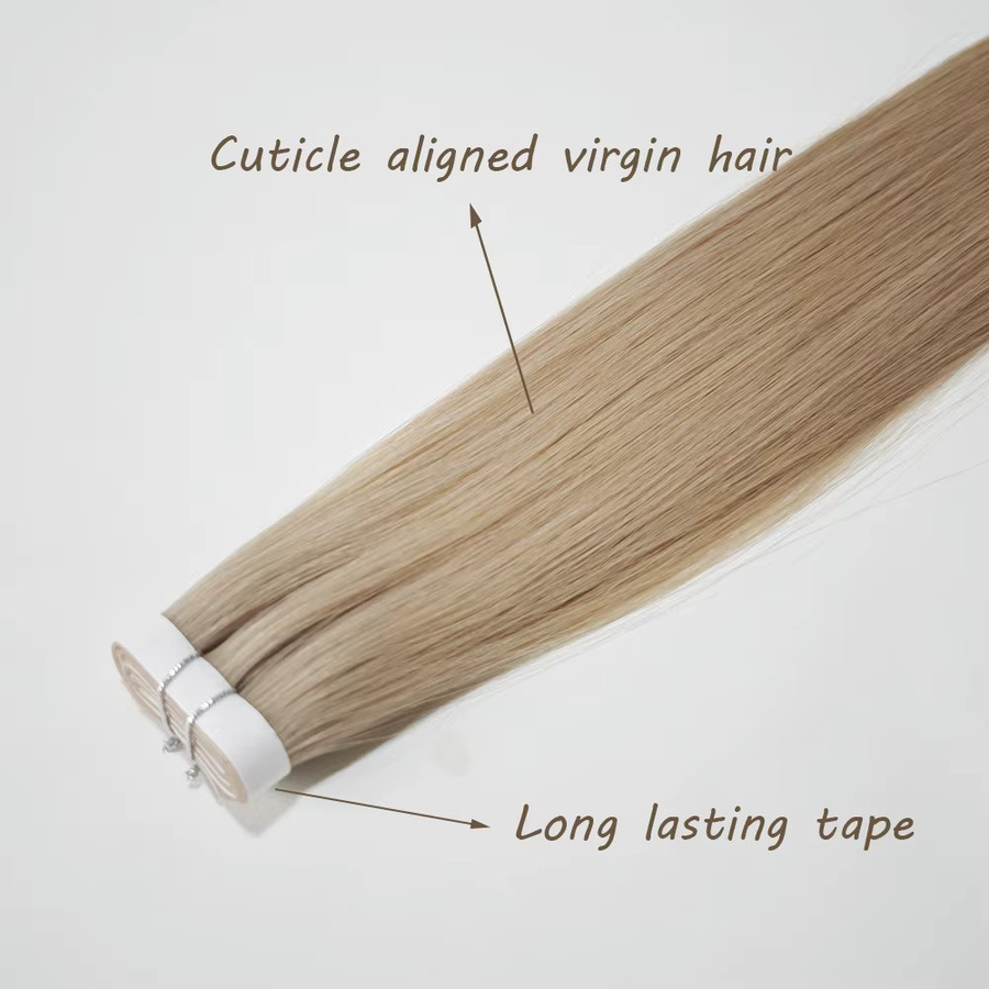 Full Shine Invisible Genius Tape-In Echthaar Haarverlängerungen, Damen - Bild 3