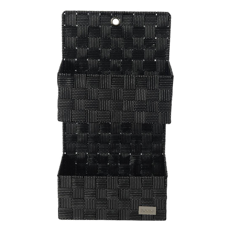 Pocoline Korb in Open Weave Optik aus Stoff, Farben: Schwarz oder Weiß, B/T/H: 46,0 x 25,0 x 15,0 cm - Bild 2