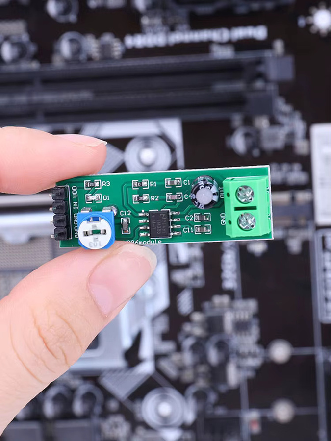 ALLOET LM386 Leistungsverstärker-Platine mit 200-facher Verstärkung und 10K Einstellbarkeit für Lautsprecher DIY-Kit - Bild 2