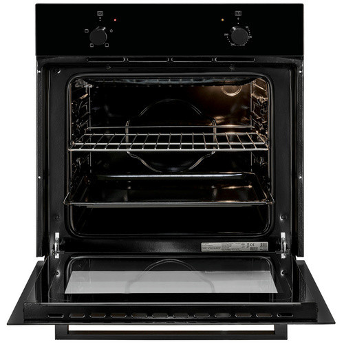 Exquisit Einbaubackofen EBE255-020 Schwarz mit 59 l Volumen - Bild 2