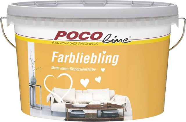 POCOline Raumfarbe Farbliebling Sri Lanka, Gelb, Matt, 2,5 l - Bild 1
