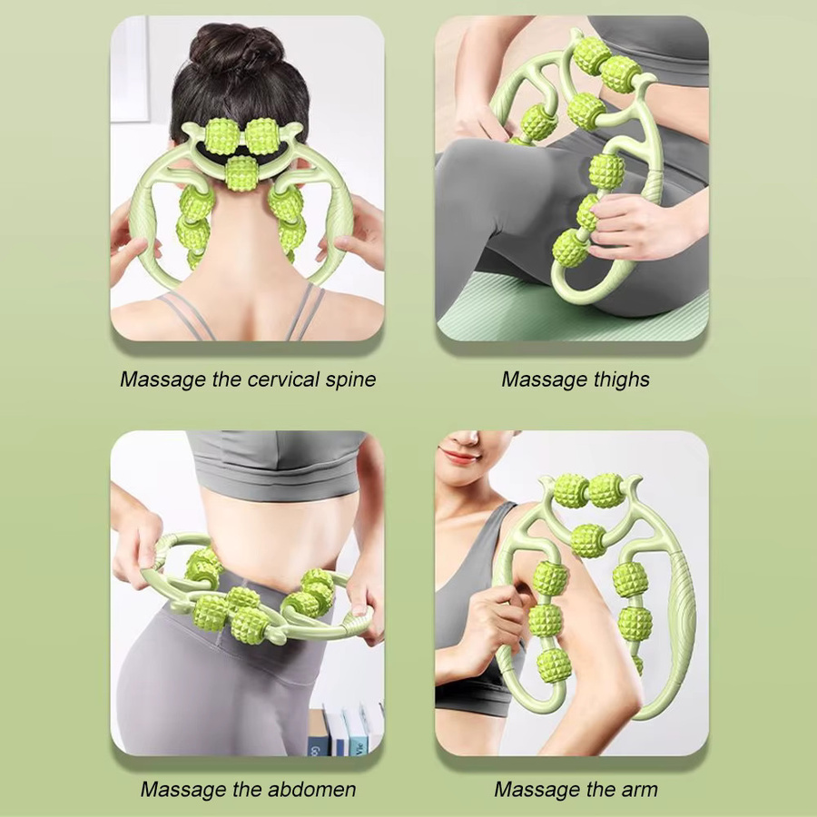 JOMMJO 9-Rad-Muskelrolle Faszienmassagegerät, Unisex - Bild 2
