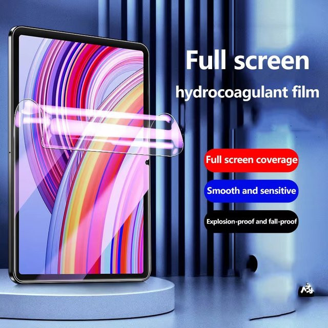 Hydrogel Schutzfolie für Samsung Galaxy Tab S9 FE Plus, S8 Plus, S7 FE, S6 Lite, A8, A9, A7 Lite, transparente Vollabdeckung, weiche Folie - Bild 1