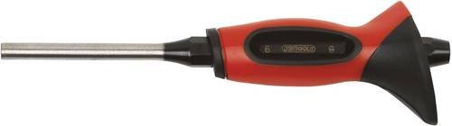 KS Tools Durchtreiber mit Handschutzgriff aus Edelstahl in Rot, 10 mm - Bild 1