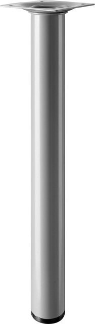 Hettich Tischbein in Aluminium-Optik matt, Durchmesser: 30 mm, Höhe: 300 mm - Bild 1