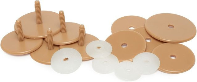 GLOREX Gelenkscheiben-Set für Bären aus Kunststoff - Bild 1