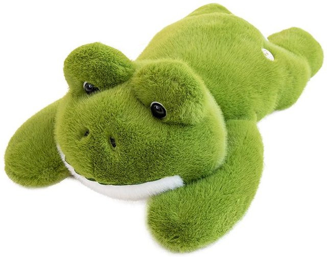 Yiran Health & Beauty Riesenfrosch Plüschtier, Grün, 45cm - Bild 1