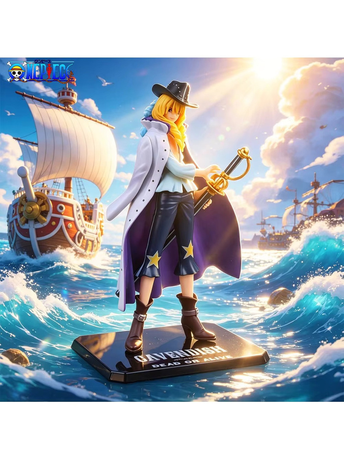 Bandai One Piece Cavendish, Actionfigur, Kunststoff, 17cm - Bild 3