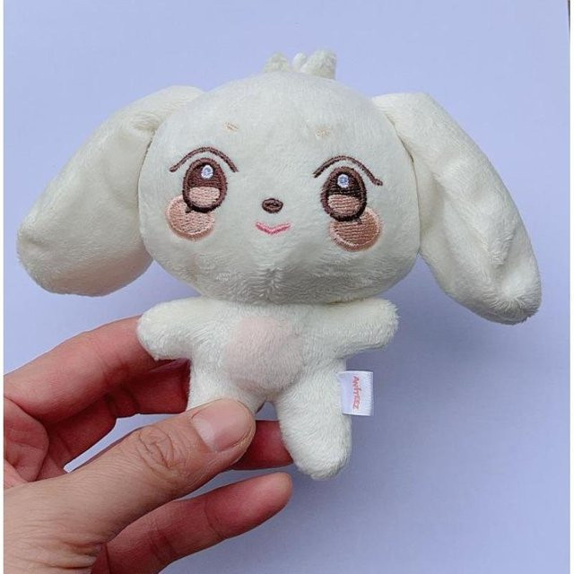 Ateez Aniteez Plüschtier Schlüsselanhänger, Yunho Yeosang, Grau, ab 14 Jahren - Bild 1