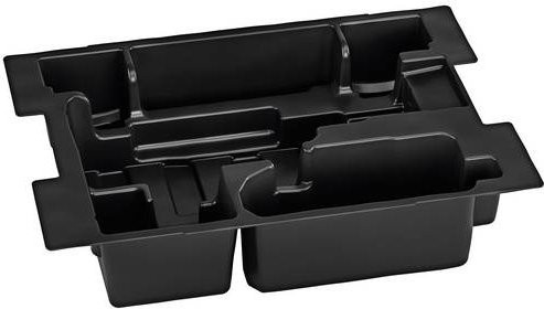 Bosch Professional L-BOXX Einlage für GHO 18 V-LI in Schwarz, L x B x H: 42,8 x 30,8 x 9,1 cm - Bild 1