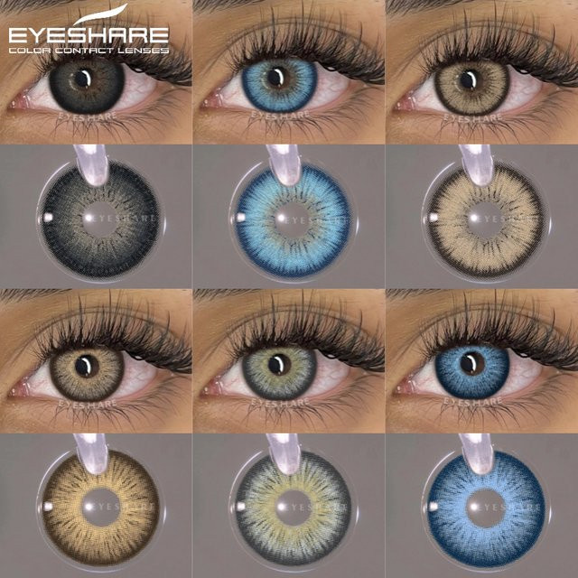 EYESHARE Farbige Kontaktlinsen, 1 Paar - Bild 1
