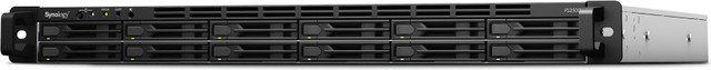 Synology FlashStation FS2500 NAS-Server in Schwarz mit 12 Schächten, 8 GB RAM und 1U Rack-Bauweise - Bild 1