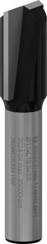 Bosch Nutfräser Hartmetall in Silber, Durchmesser: 11 mm, Schaftdurchmesser: 8 mm, Länge: 51 mm - Bild 1